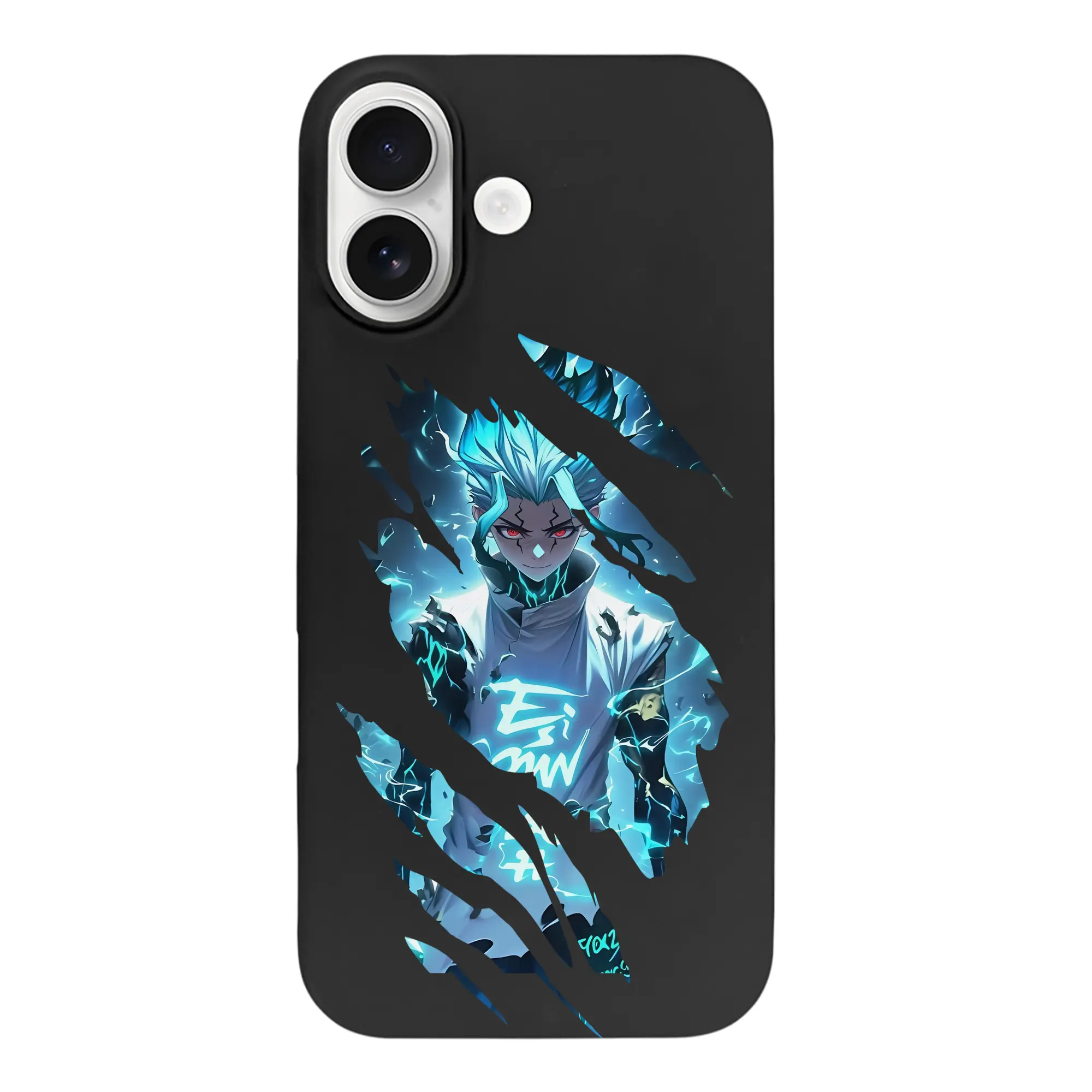 ドクターストーン グッズ,石神千空 - iPhone 17 シリーズ シリコンケース 薄型 耐衝撃 指紋防止 ソフトタッチカバー 精密フィット 傷防止 保護ケース iPhone 17/17 Air/17 Pro/17 Pro Max 対応